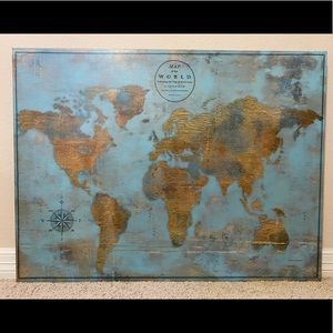 World Map Canvas
